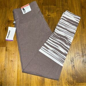 Marika women's performance leggings size XL brown NWT MLL0318A